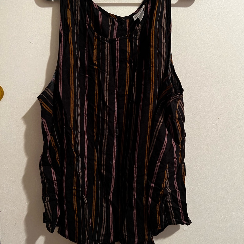 Ava&Viv Striped Tank